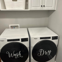 Dry decal applied to cabinets with Oracal vinyl