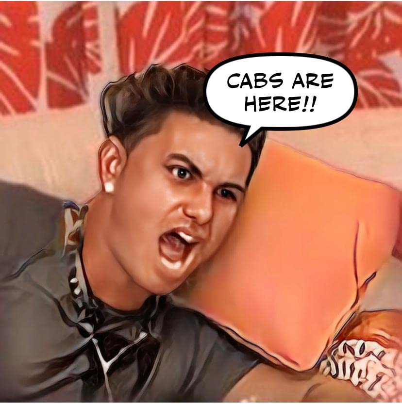 One-sided image ornament for Jersey Shore fans