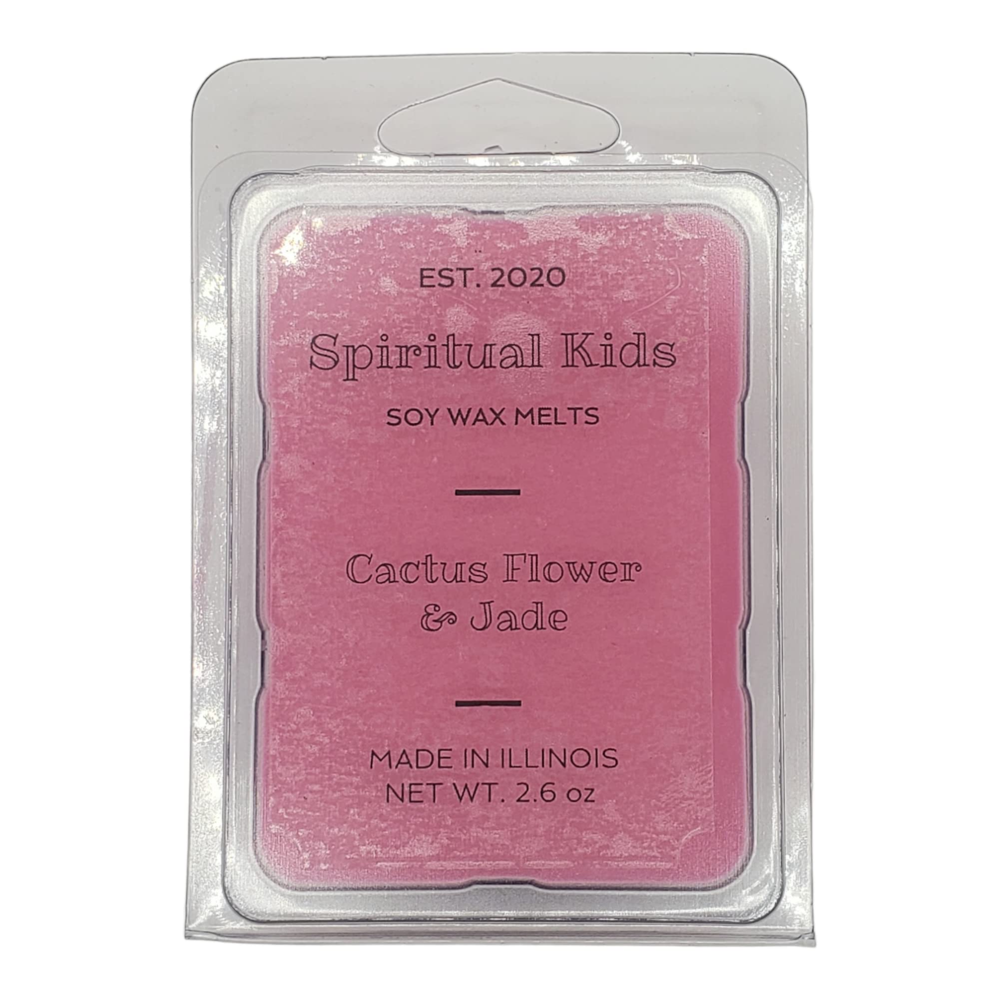 Cactus Flower & Jade wax melts six 1-inch cubes in a 1 pack