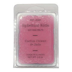 Cactus Flower & Jade wax melts six 1-inch cubes in a 1 pack