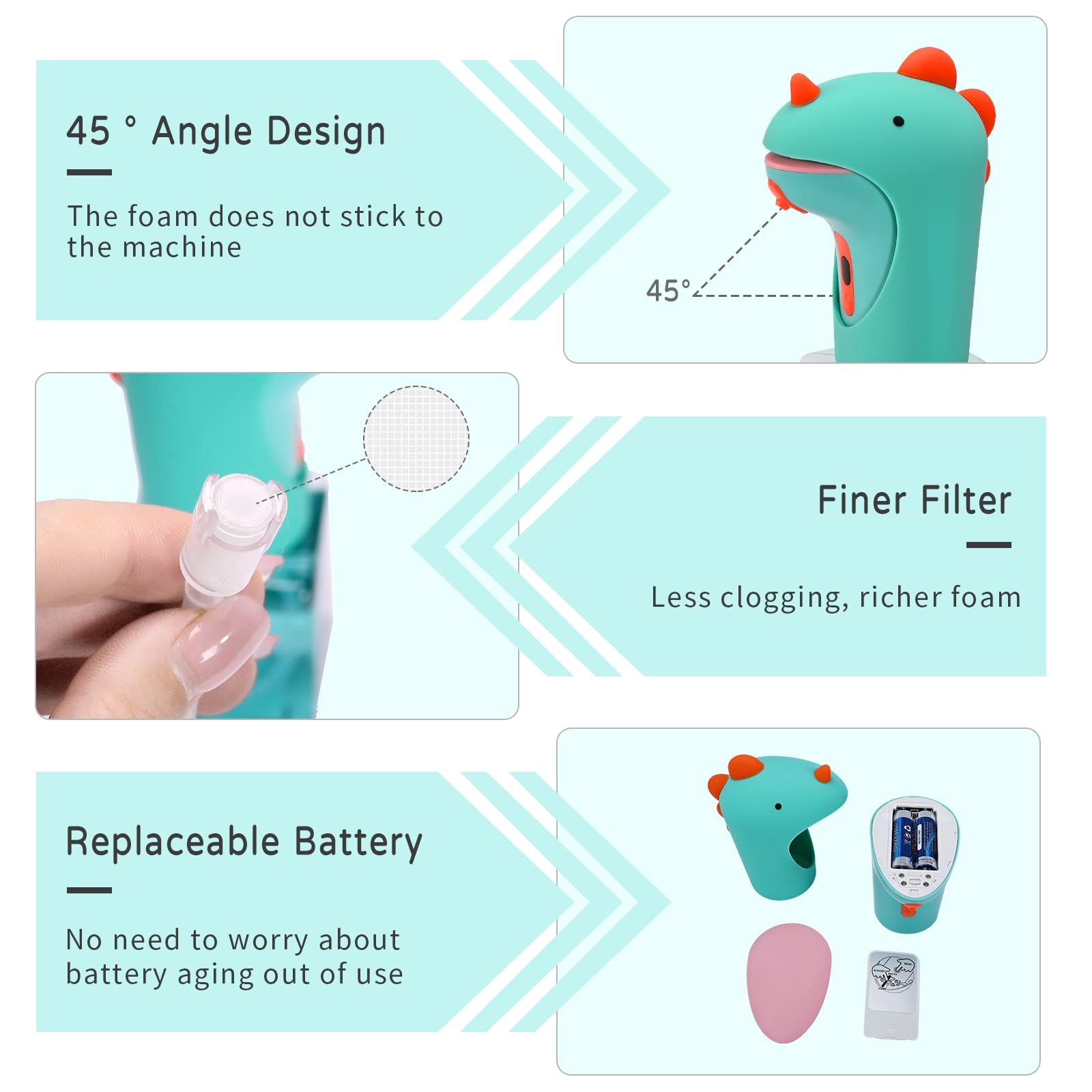 Multi-liquid compatible CADUFUELLY touchless dispenser