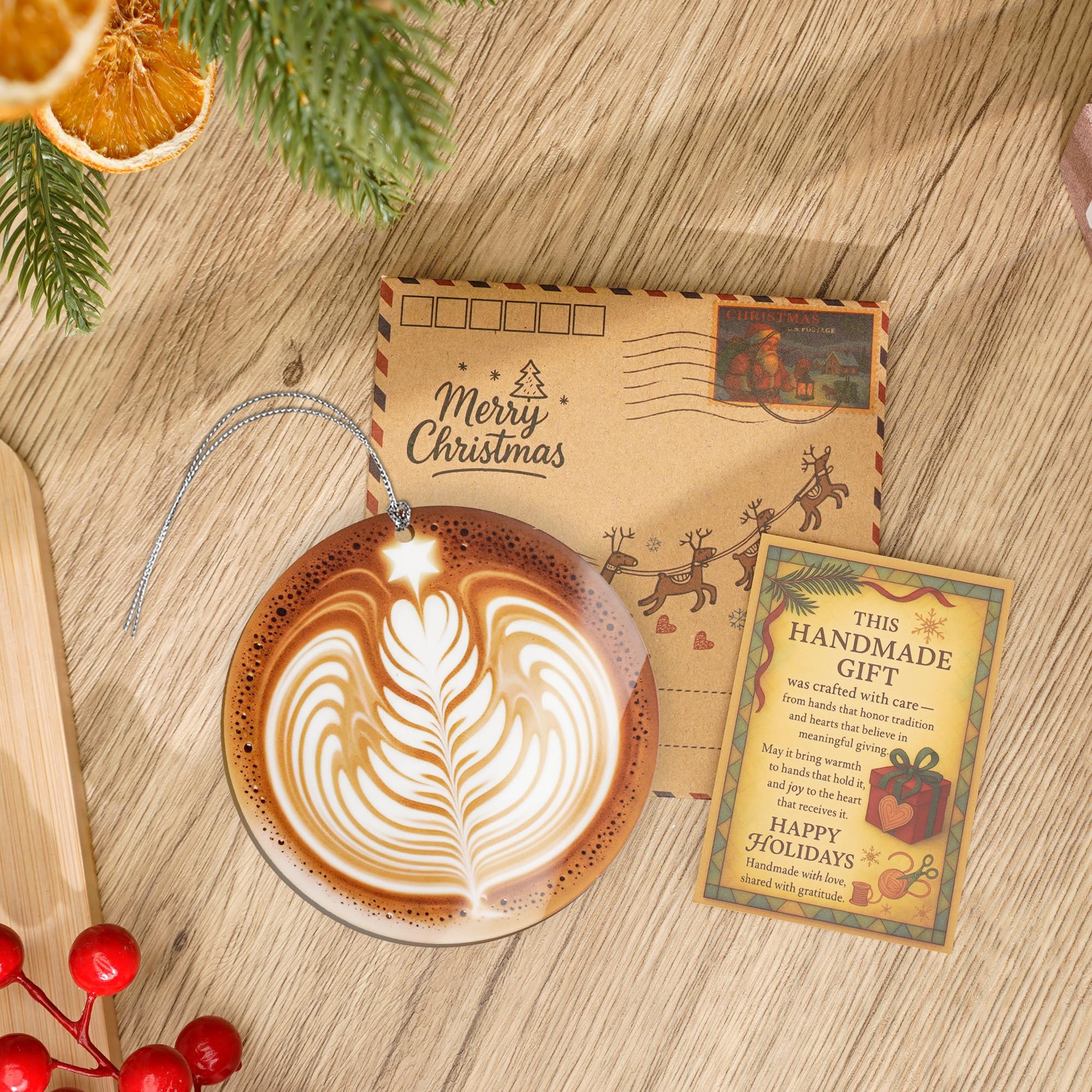 Ornament includes a meaningful story card
