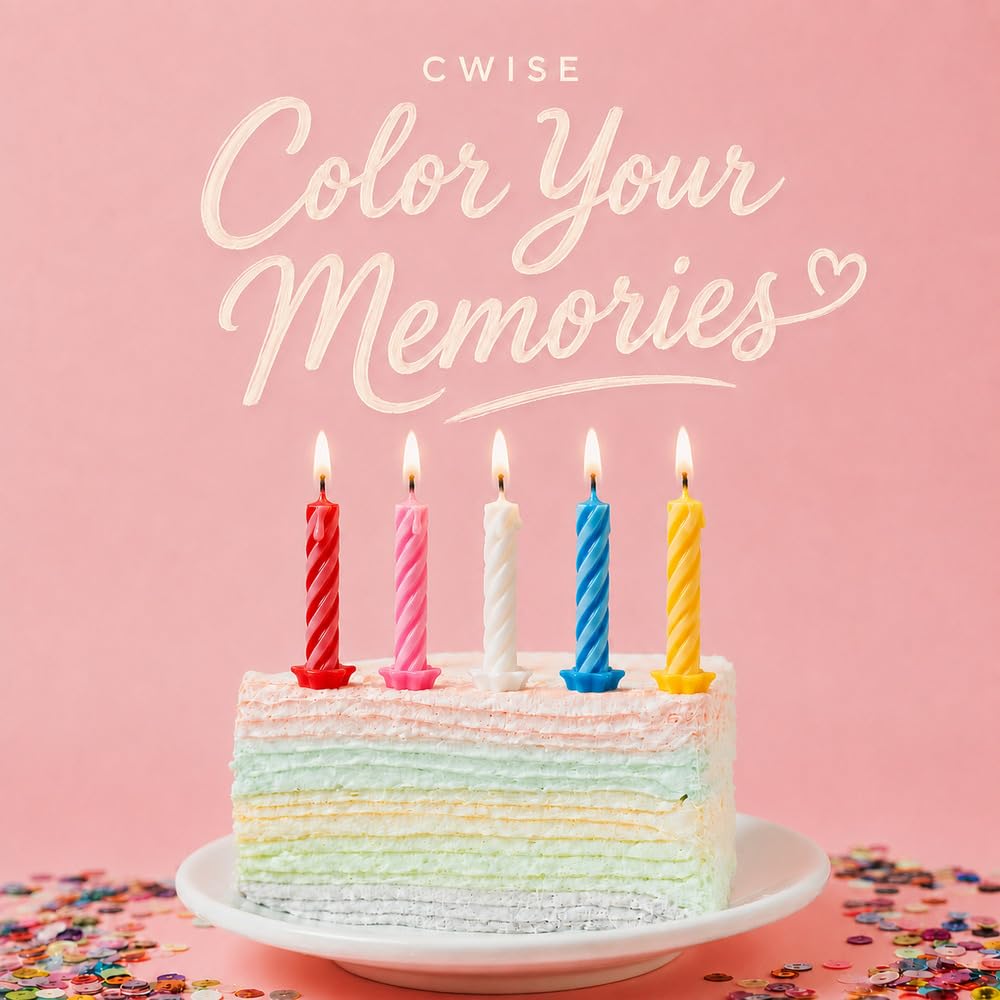 Indoor friendly birthday candles with holders