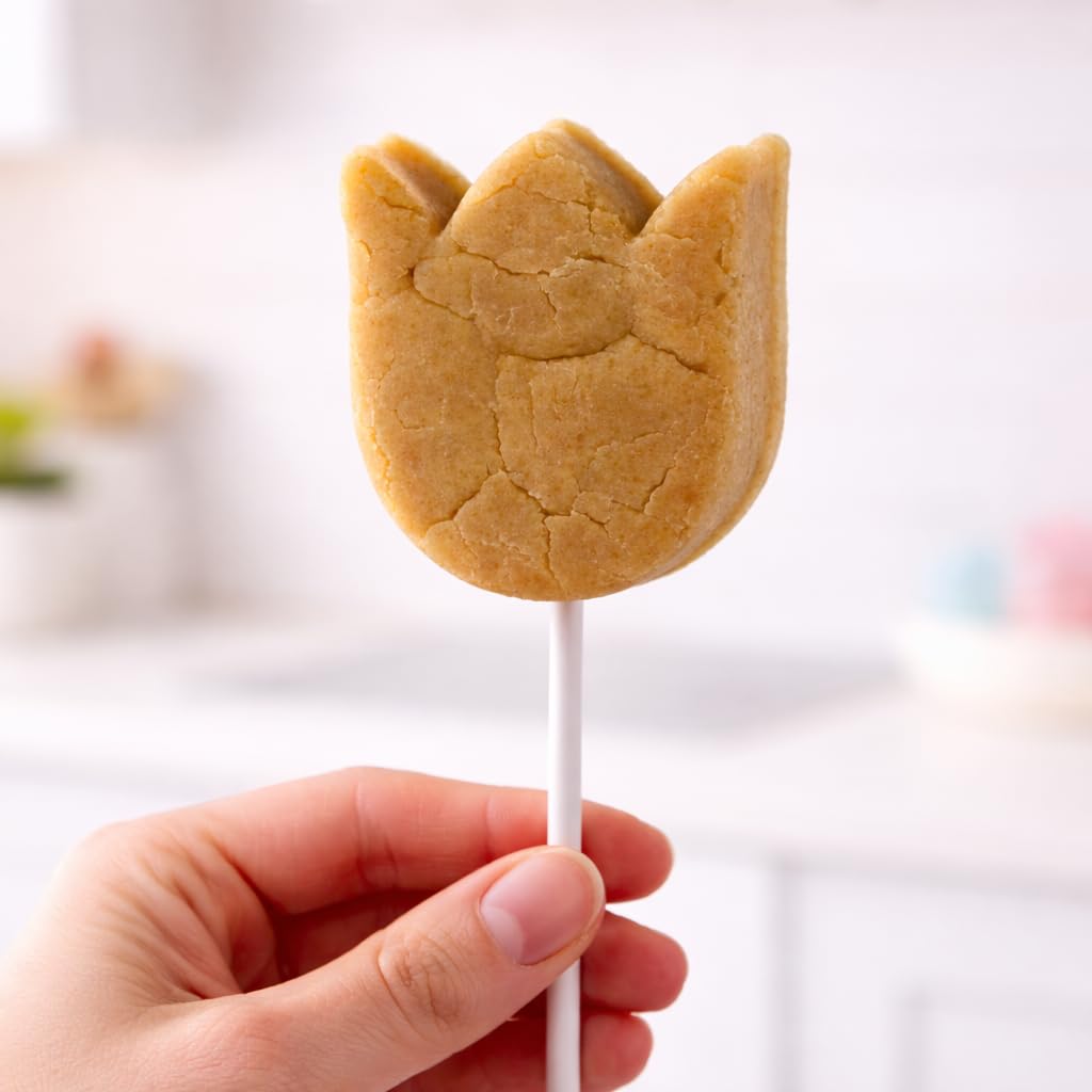 Reusable cake pop cutter in kitchen setting
