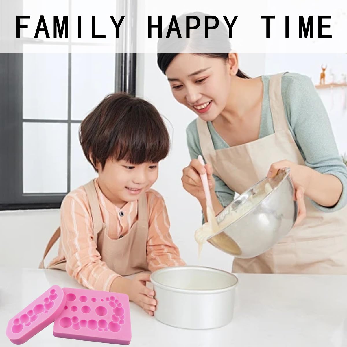 Resin craft and chocolate mold compatible