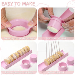 23 cm cake pop tray included with Circle Cake Pop Mold Set