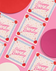 2-ply napkins for cake and snacks xo fetti 25 pack