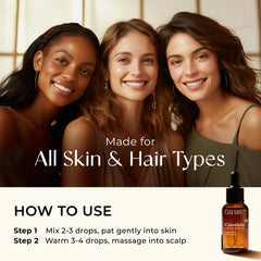 Calendula Oil for Massage 1 Fl Oz