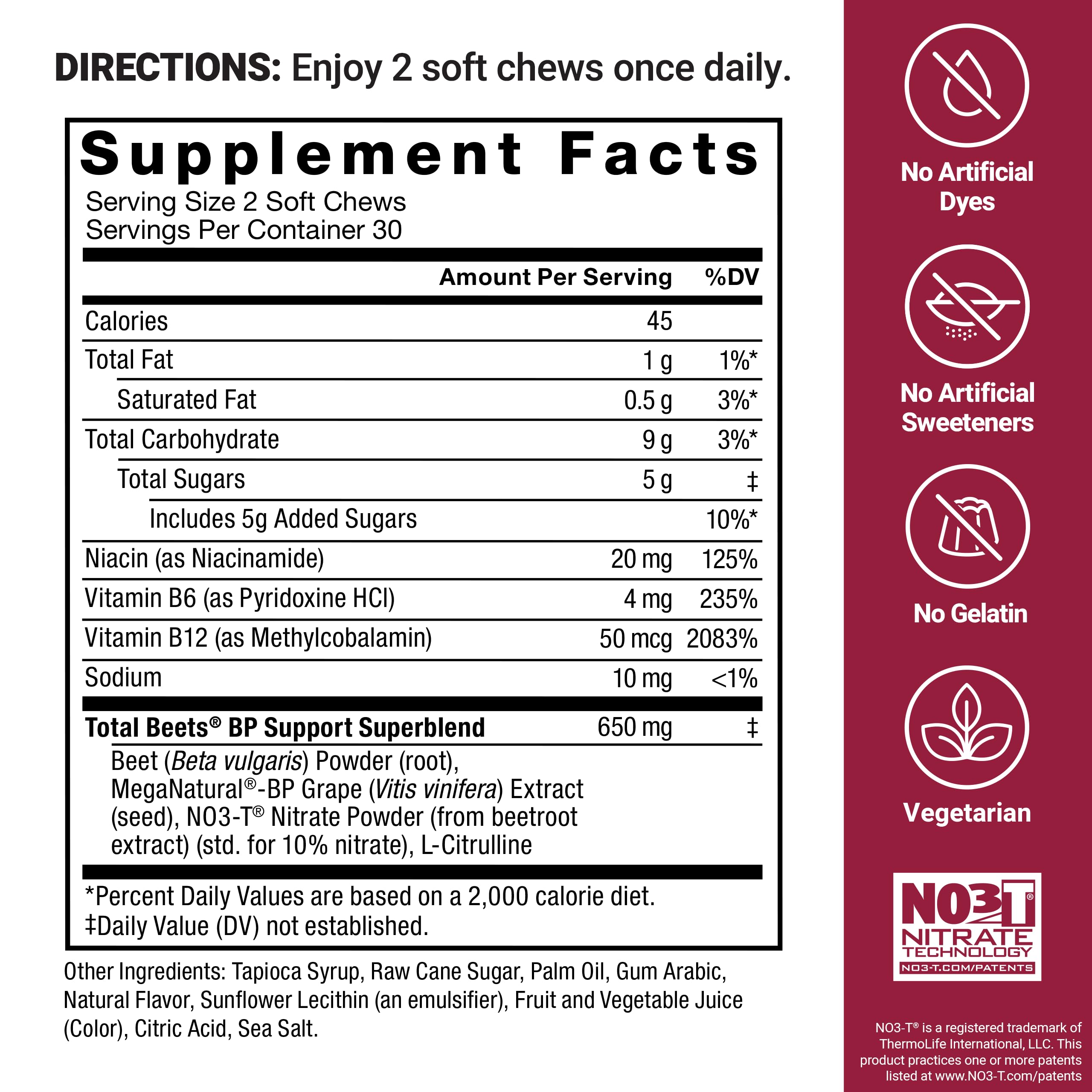 100 percent California-grown grapes used in MegaNatural-BP