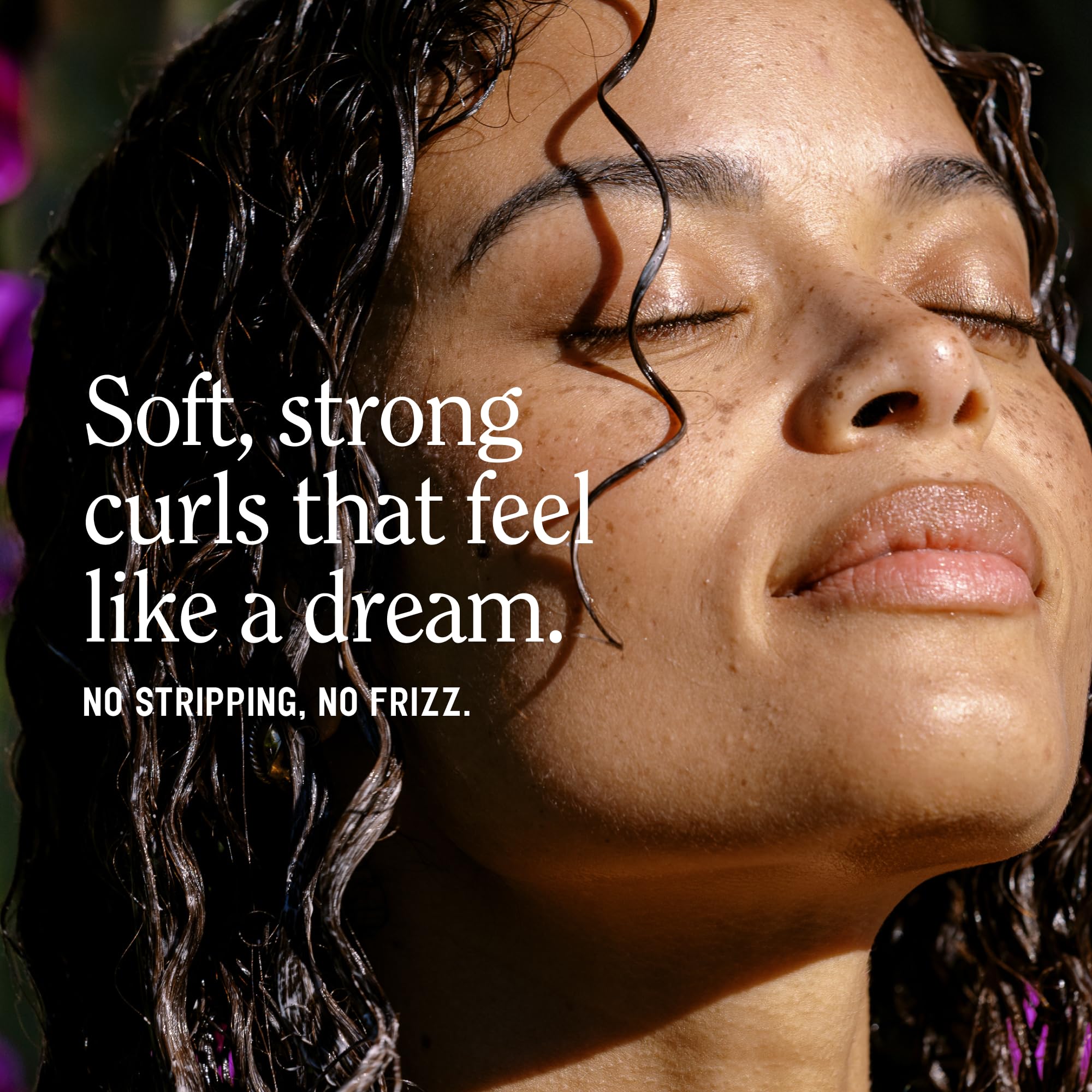 California Naturals curl conditioner bottle for curly hair