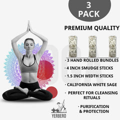 California white sage smudging bundle