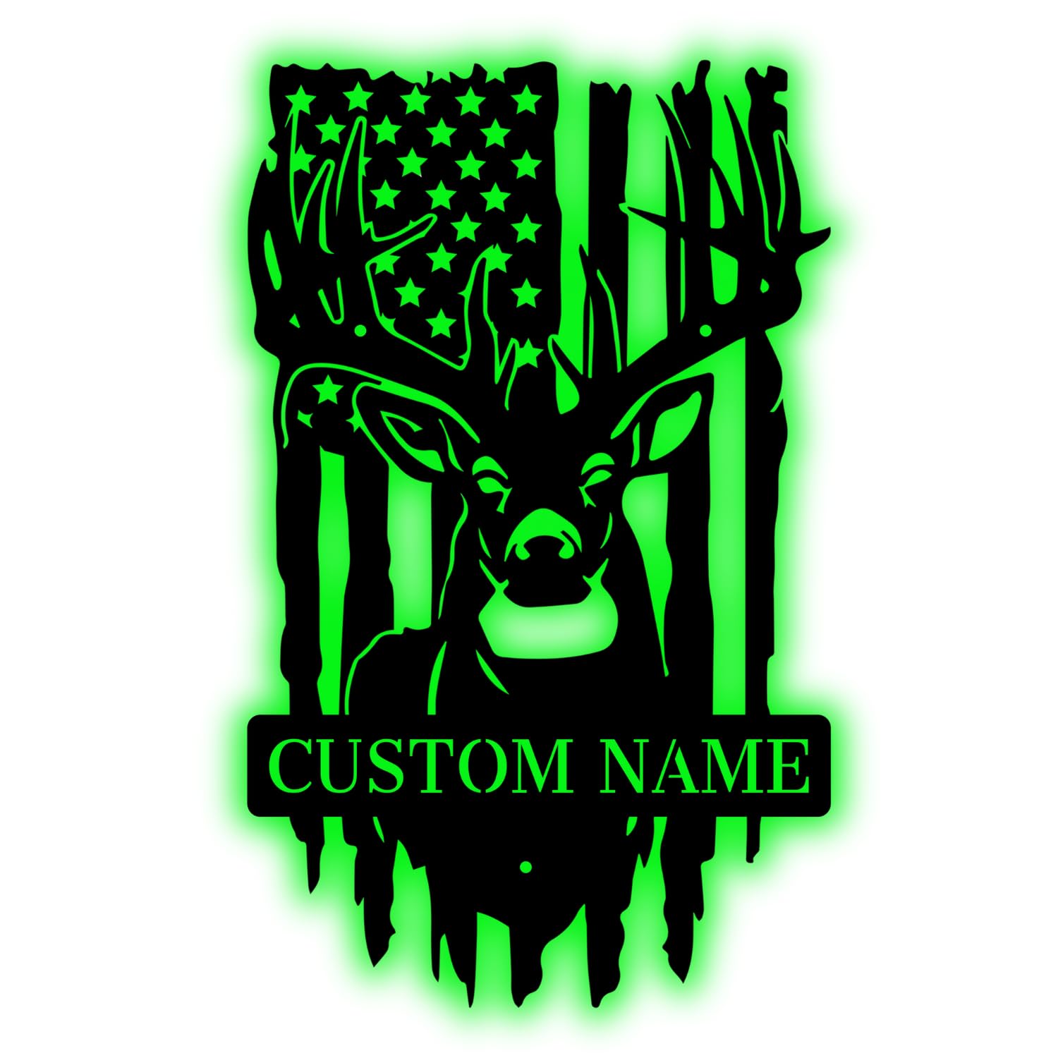 CALILI custom name led light sign close up
