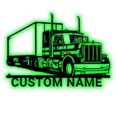 CALILI Custom Name With Led Light 8 inch metal sign