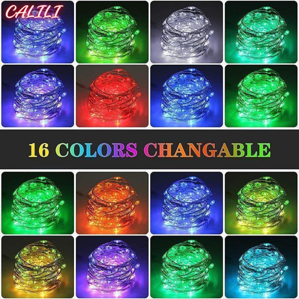 CALILI custom name LED sign 32 inch size metal wall art