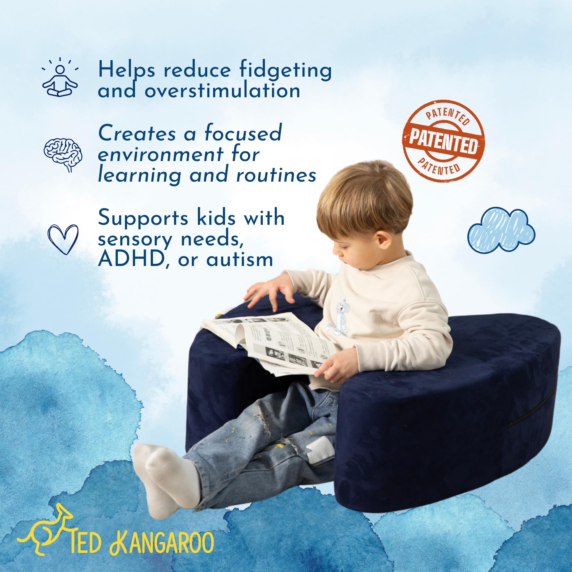 Rocking motion sensory chair from TED KANGAROO