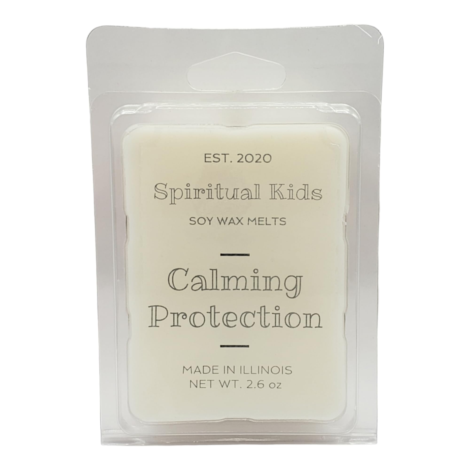 Calming Protection white sage lavender wax melts 12 cubes 2-pack