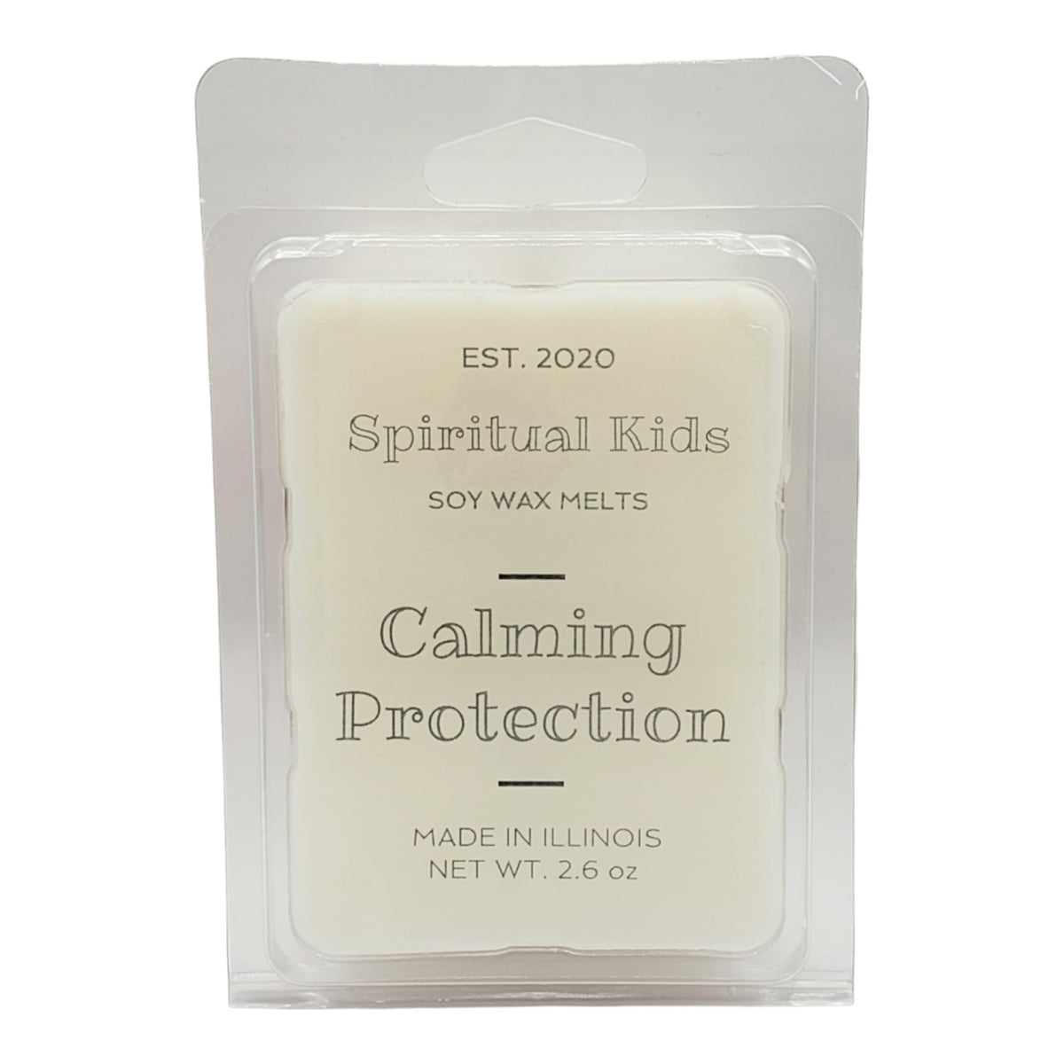 Calming Protection white sage lavender wax melts 12 cubes 2-pack