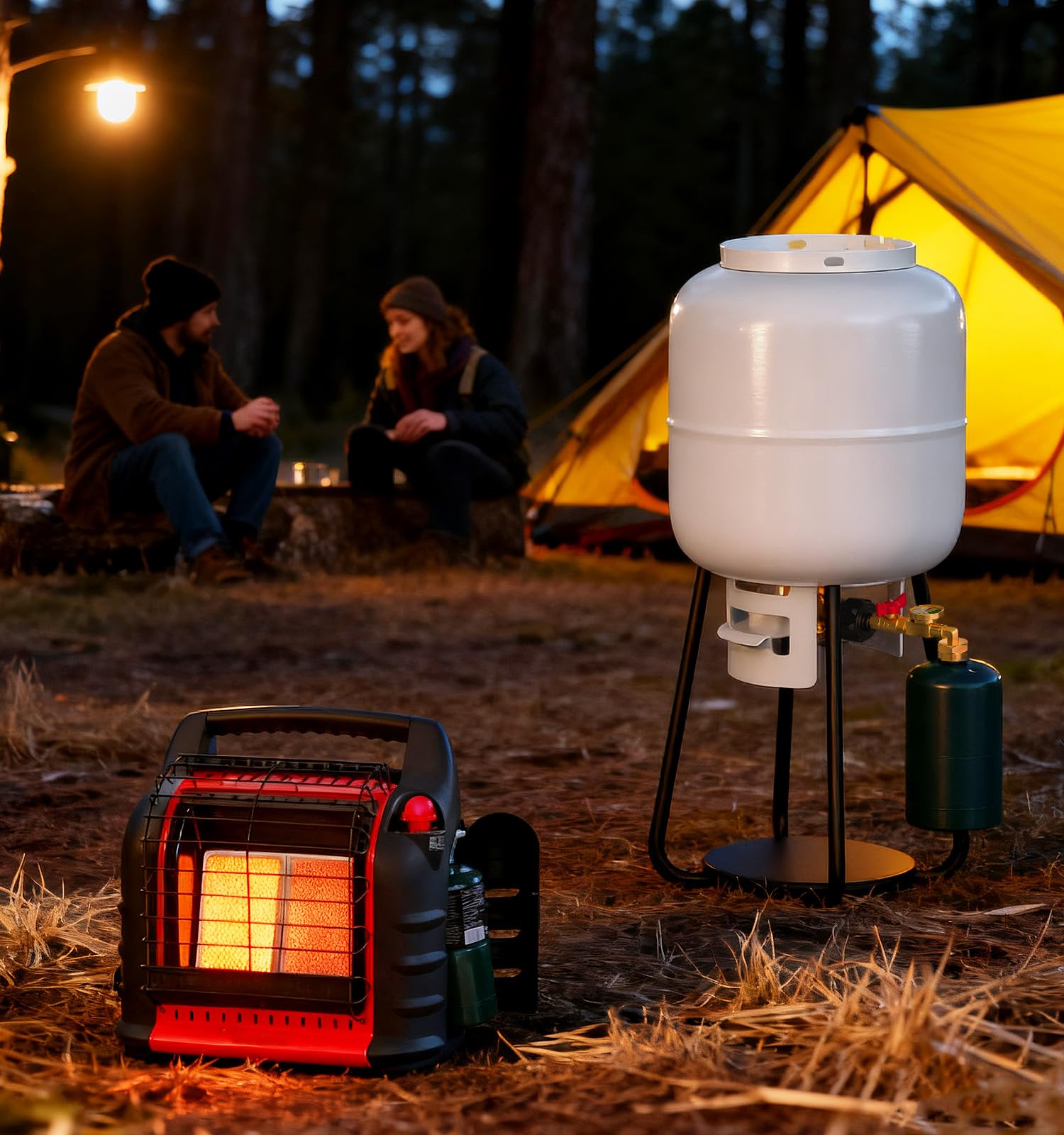 Supports refilling 1-pound bottles without tools