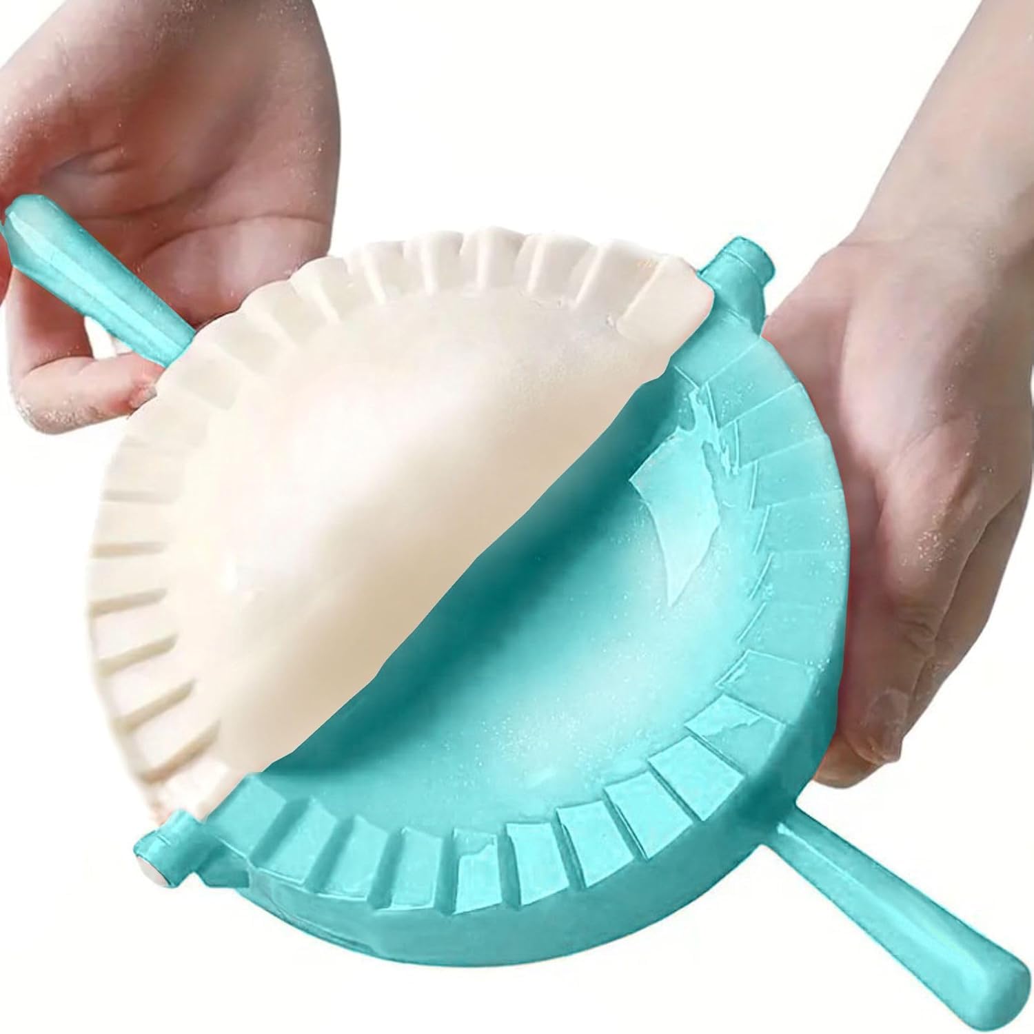 Calzone mold and sealer component