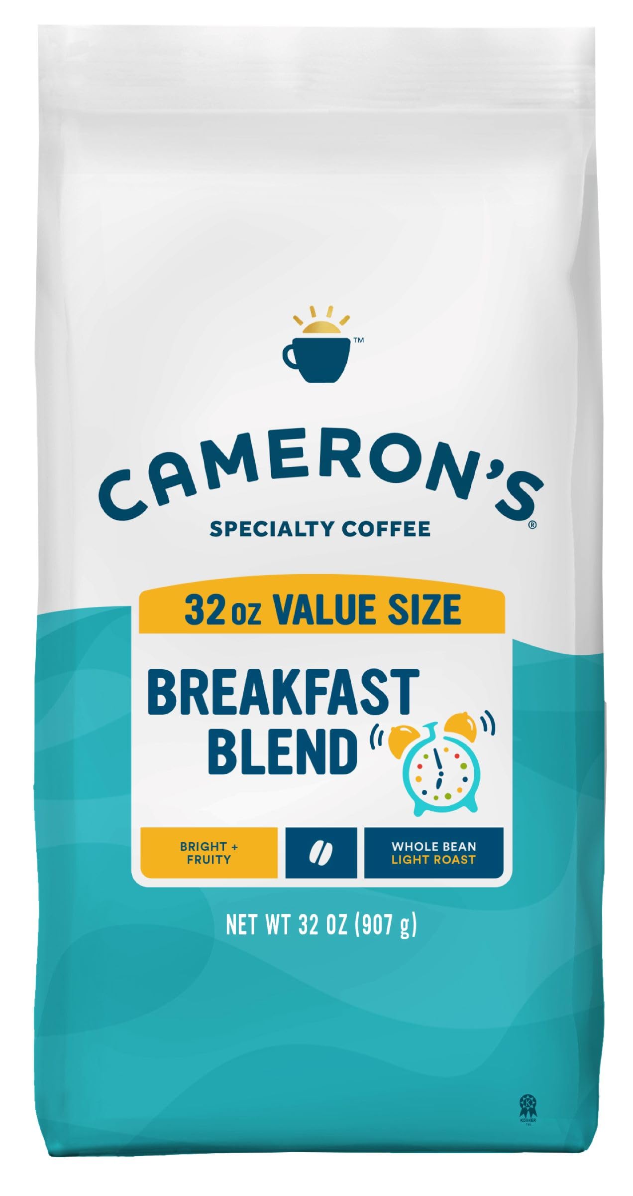 Cameron's Coffee roasted whole bean breakfast blend 32 Ounce bag