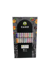 CAMO Wraps Afghan Natural Leaf Wraps packaging showing 25 Pack Variety Box