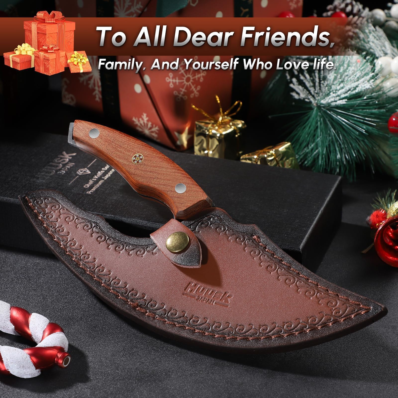 Camping and kitchen use ulu knife
