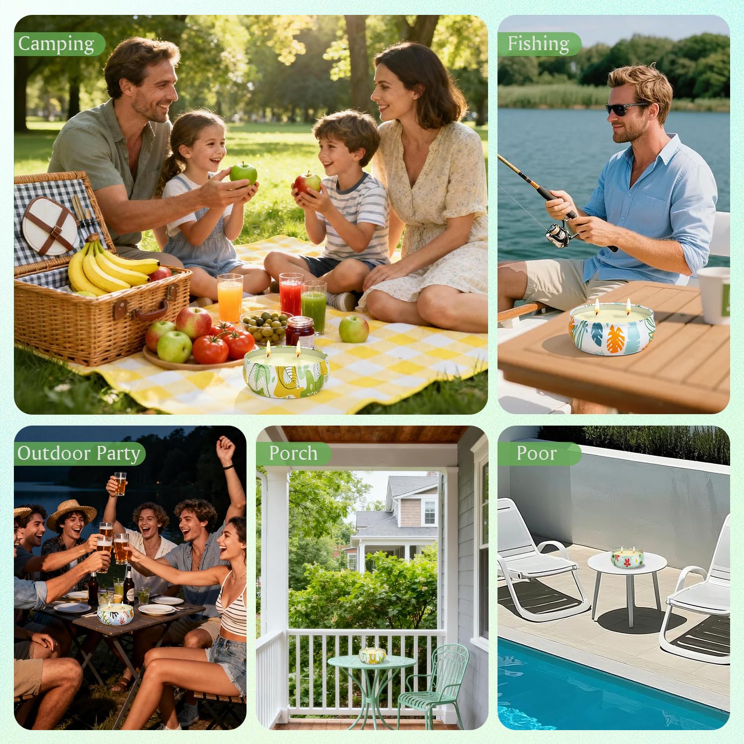 Bulk citronella candles for outdoor entertaining