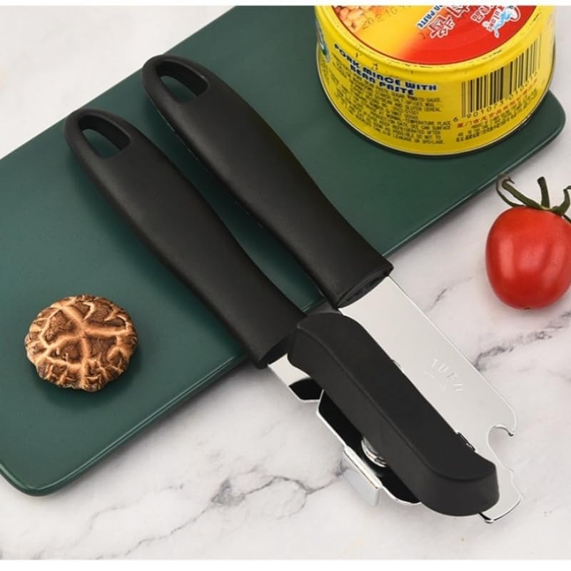 Can opener for kitchen camping in black color