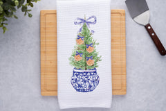 CANARY ROAD kitchen towel individually packaged in cellophane sleeve