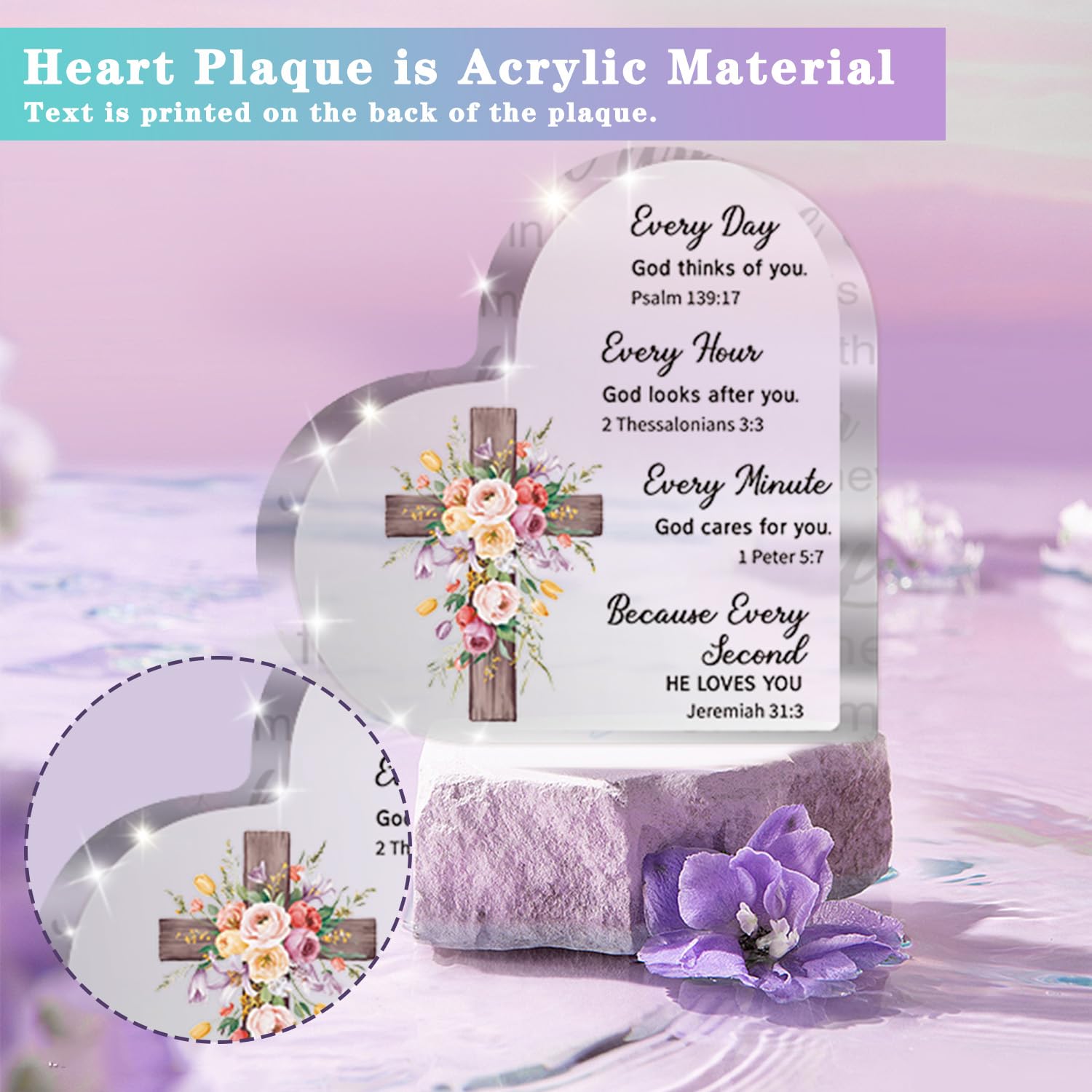 Candle included in Gifts for Christian Women set