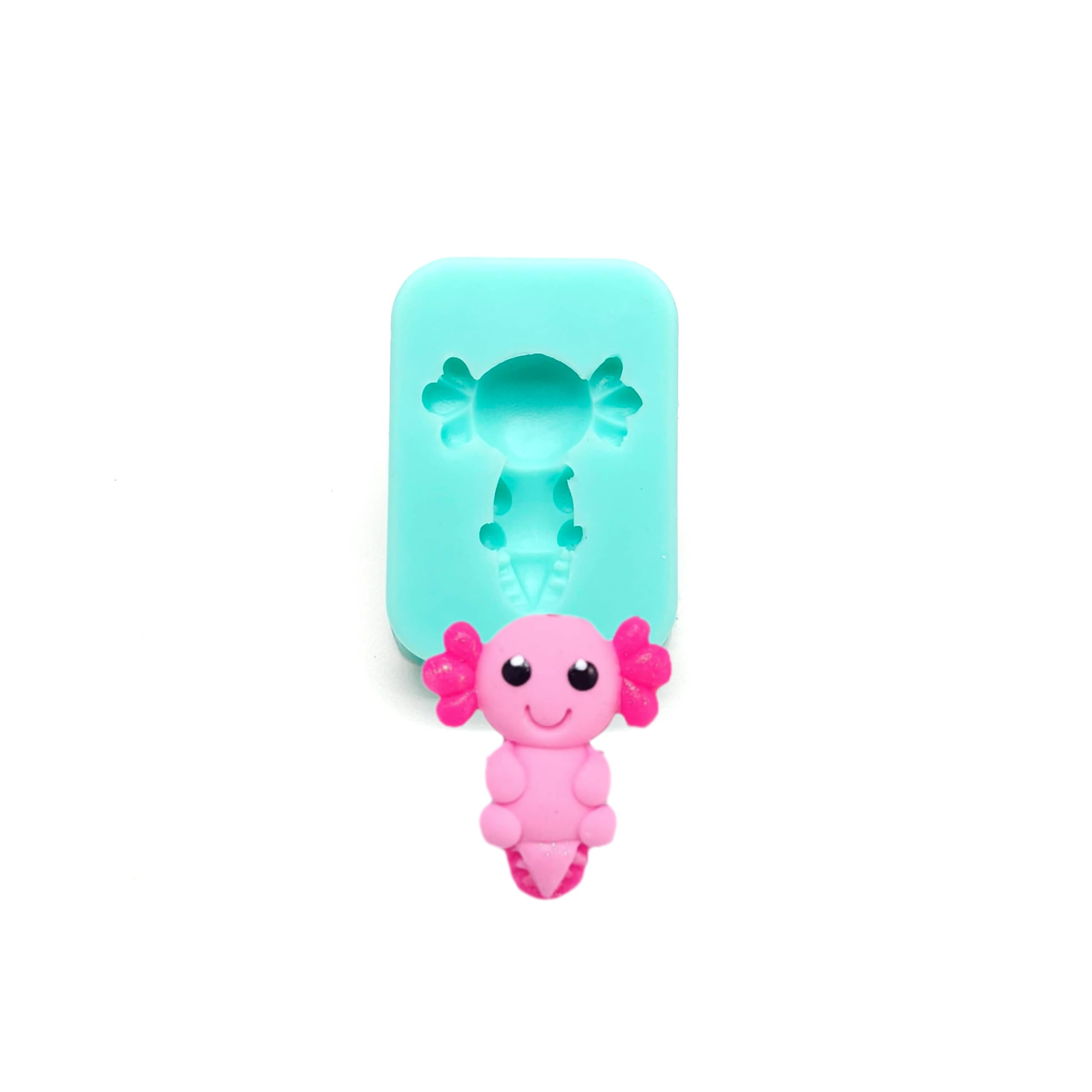 Axolotl mold for candle embeds and soap making