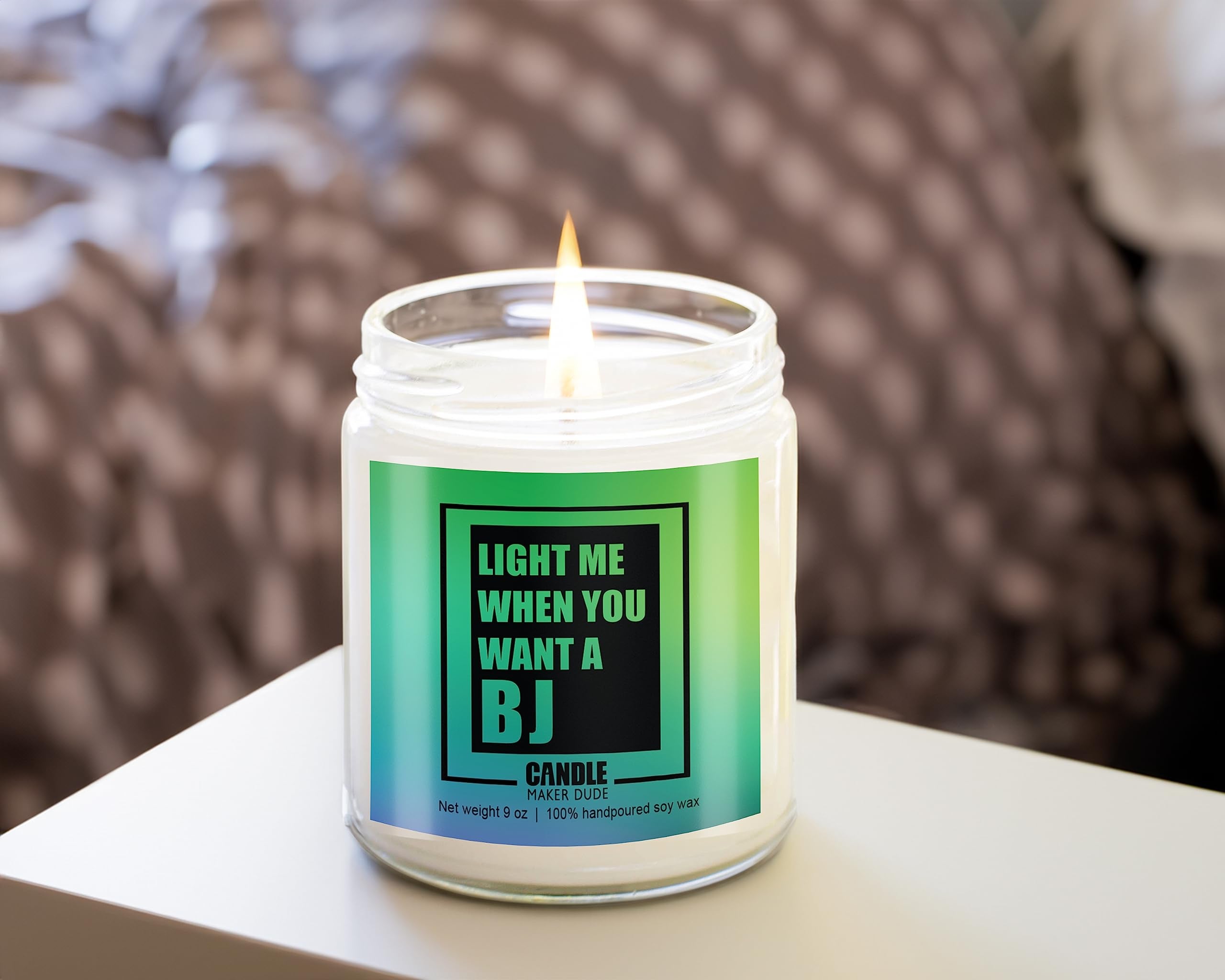 North Carolina handmade Candle Maker Dude candle packaging