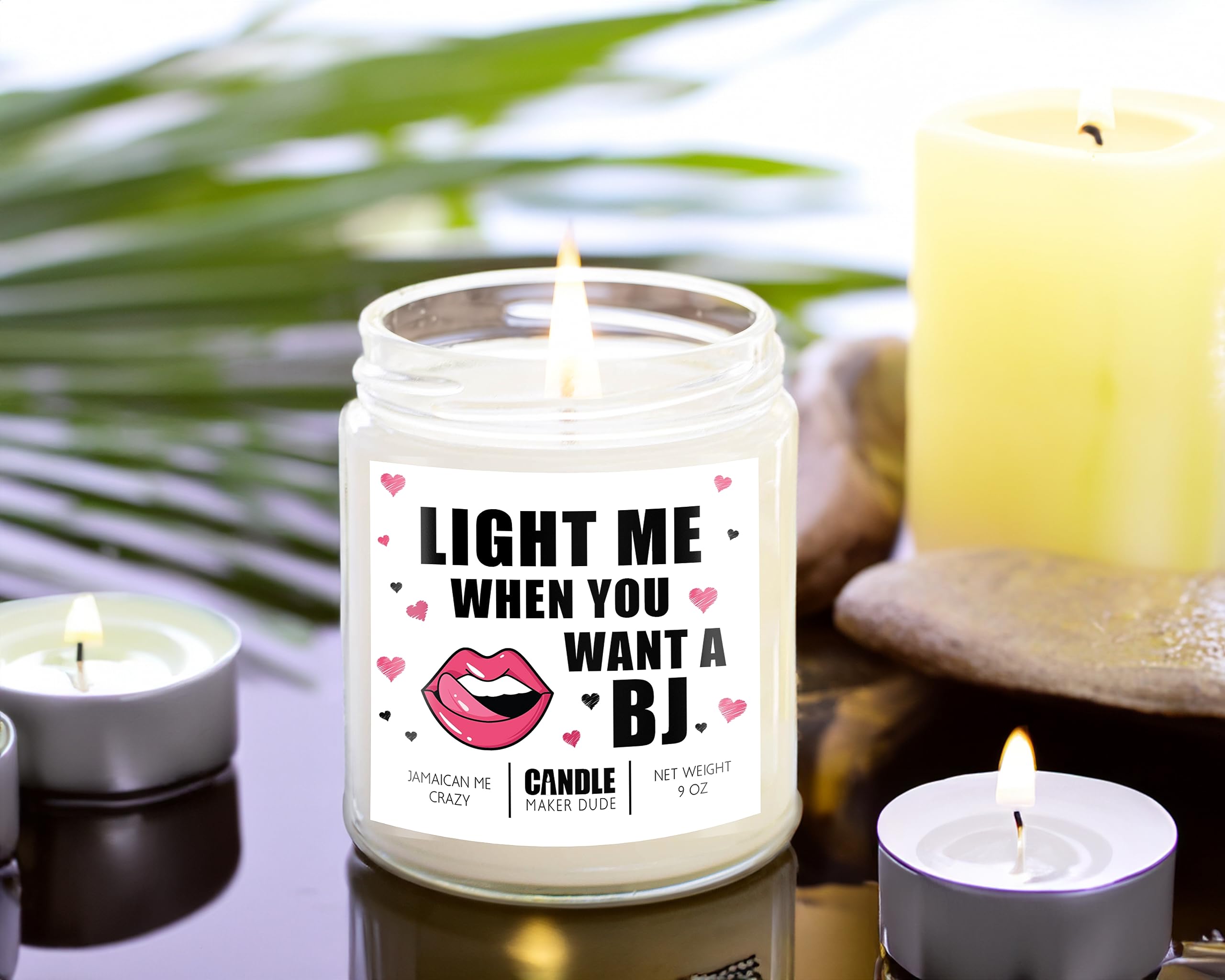 Handpoured in NC veteran-owned Candle Maker Dude candle