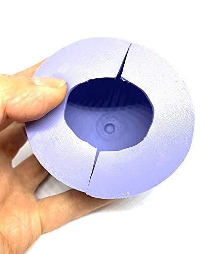 candle-soap-mold-silicone-breast-2in-front-view