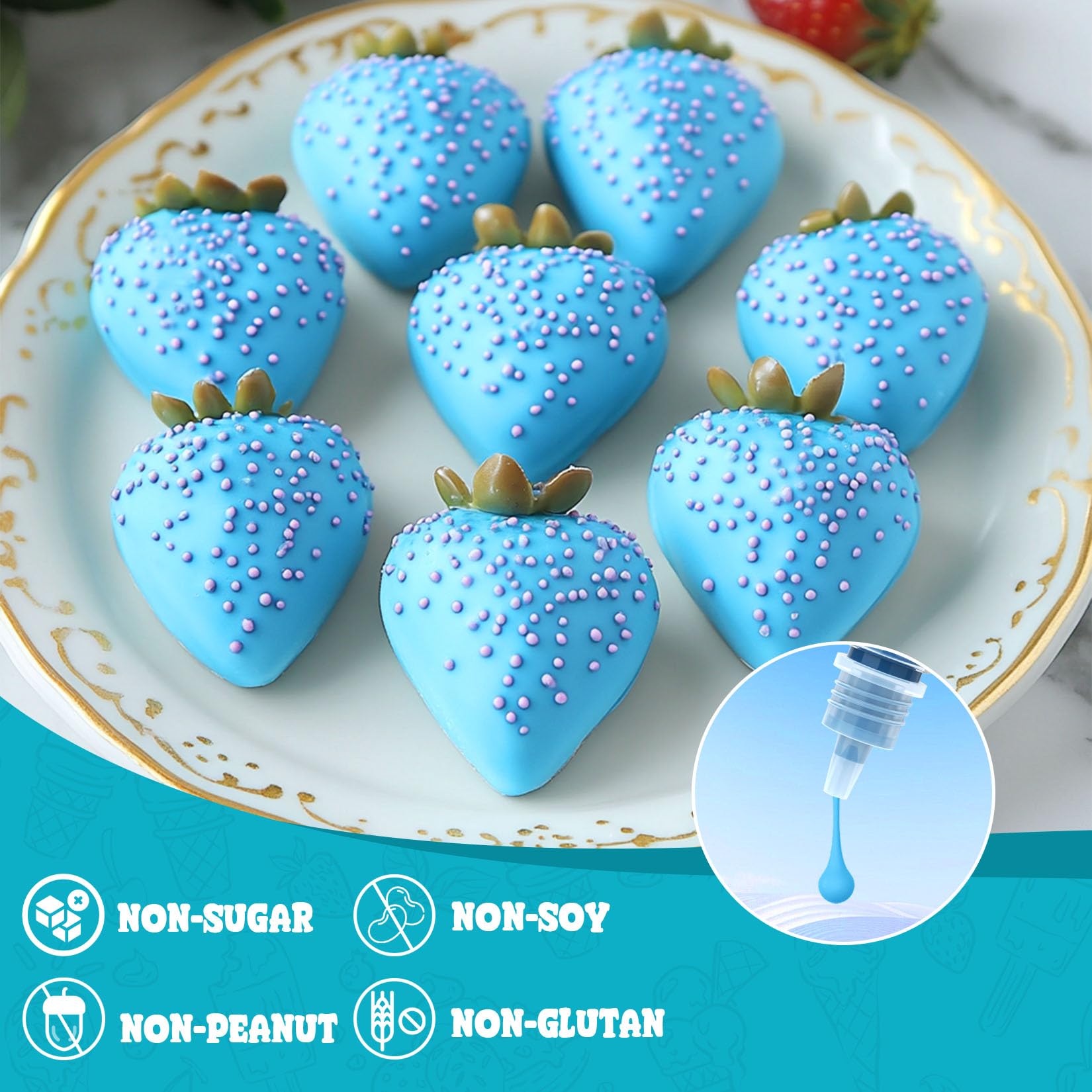 Candy melts coloring oil-based for confectionery coatings