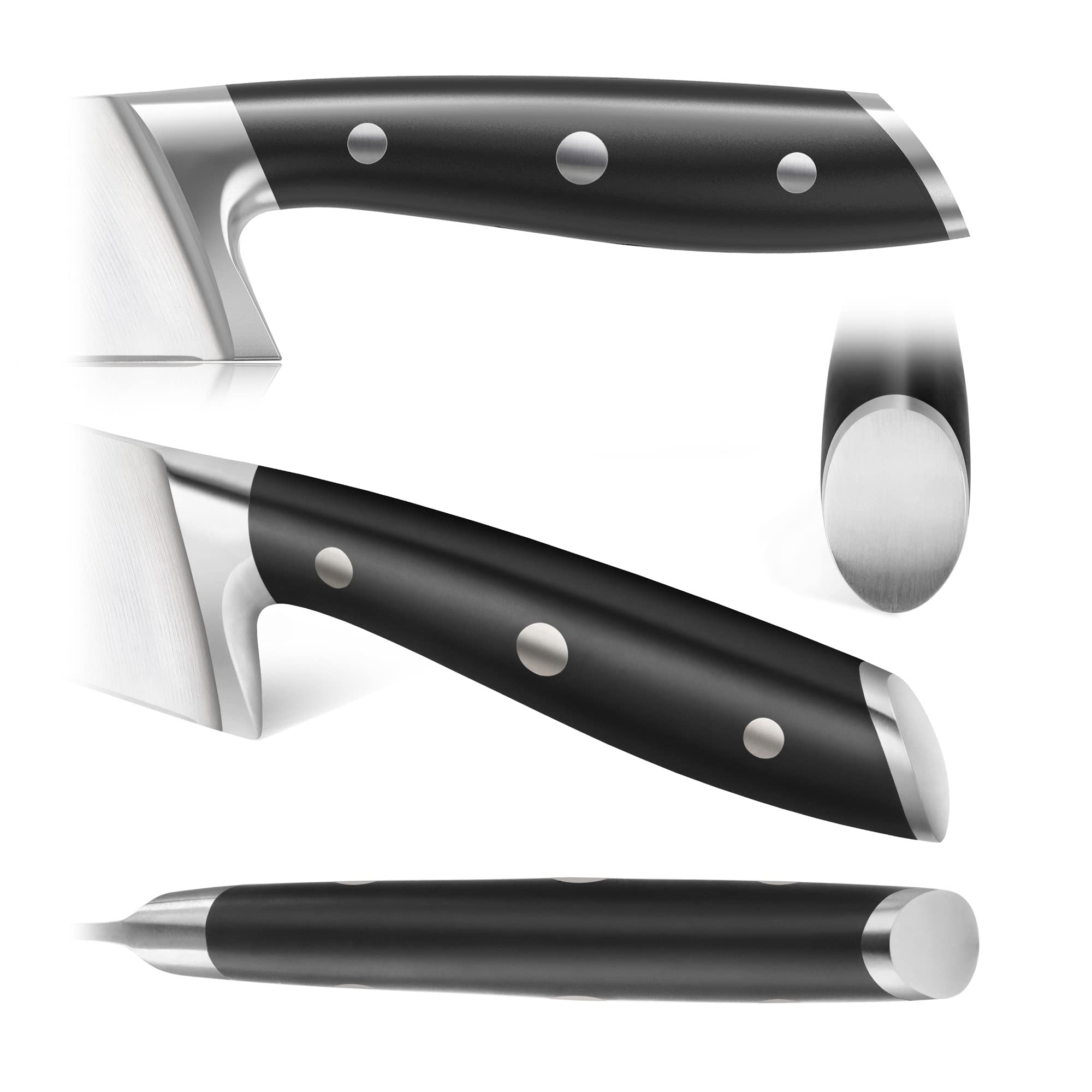 Forged German steel blade on Cangshan ALPS Series 502759 knife