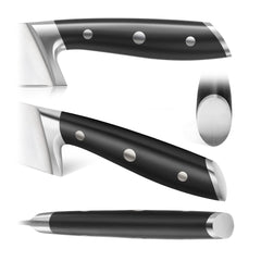 Forged German steel blade on Cangshan ALPS Series 502759 knife