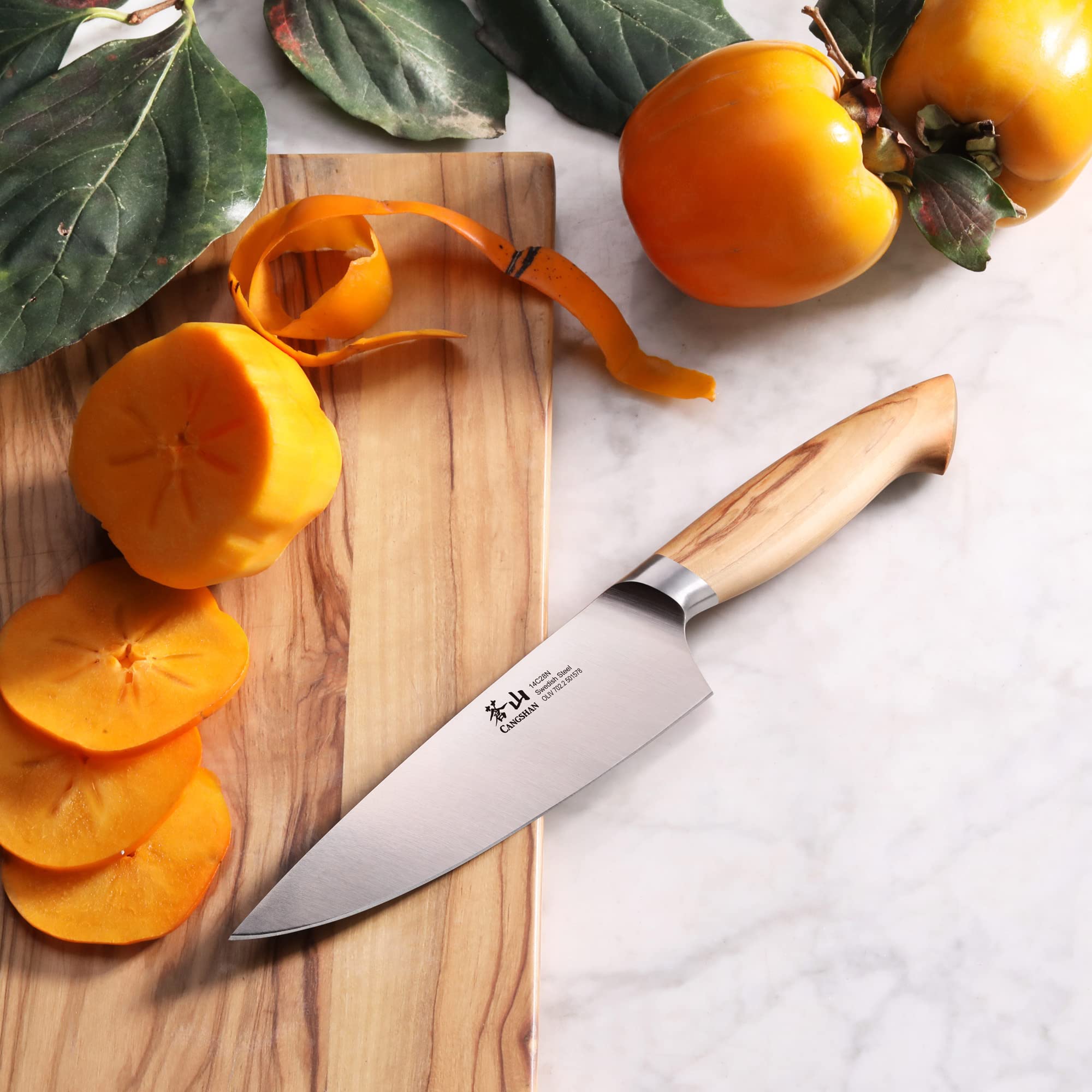 ULTRA6 heat treatment on Cangshan OLIV Series 6 Inch knife
