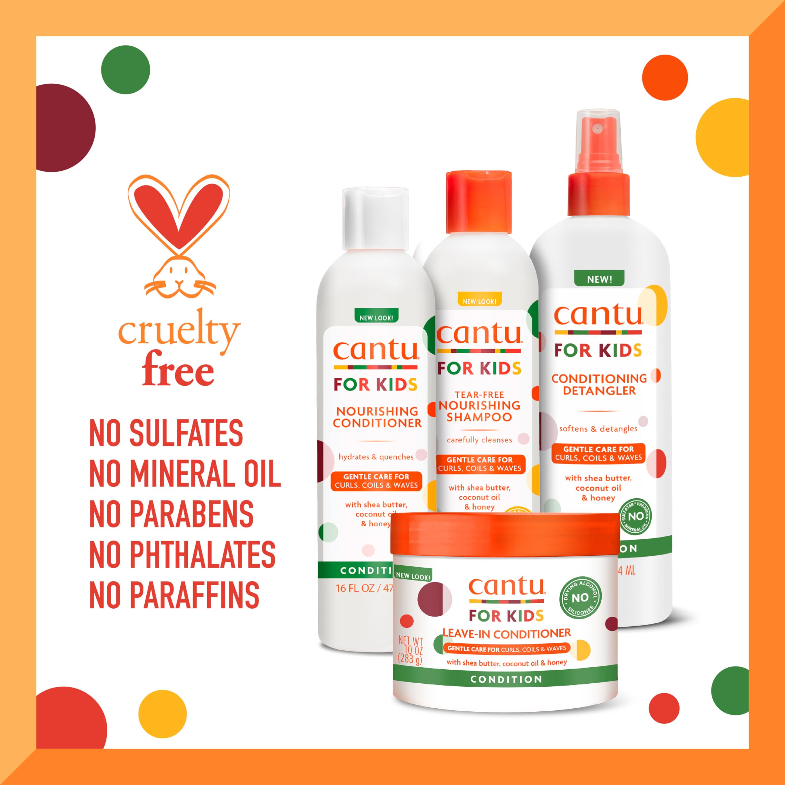 Cantu large size conditioner bottle