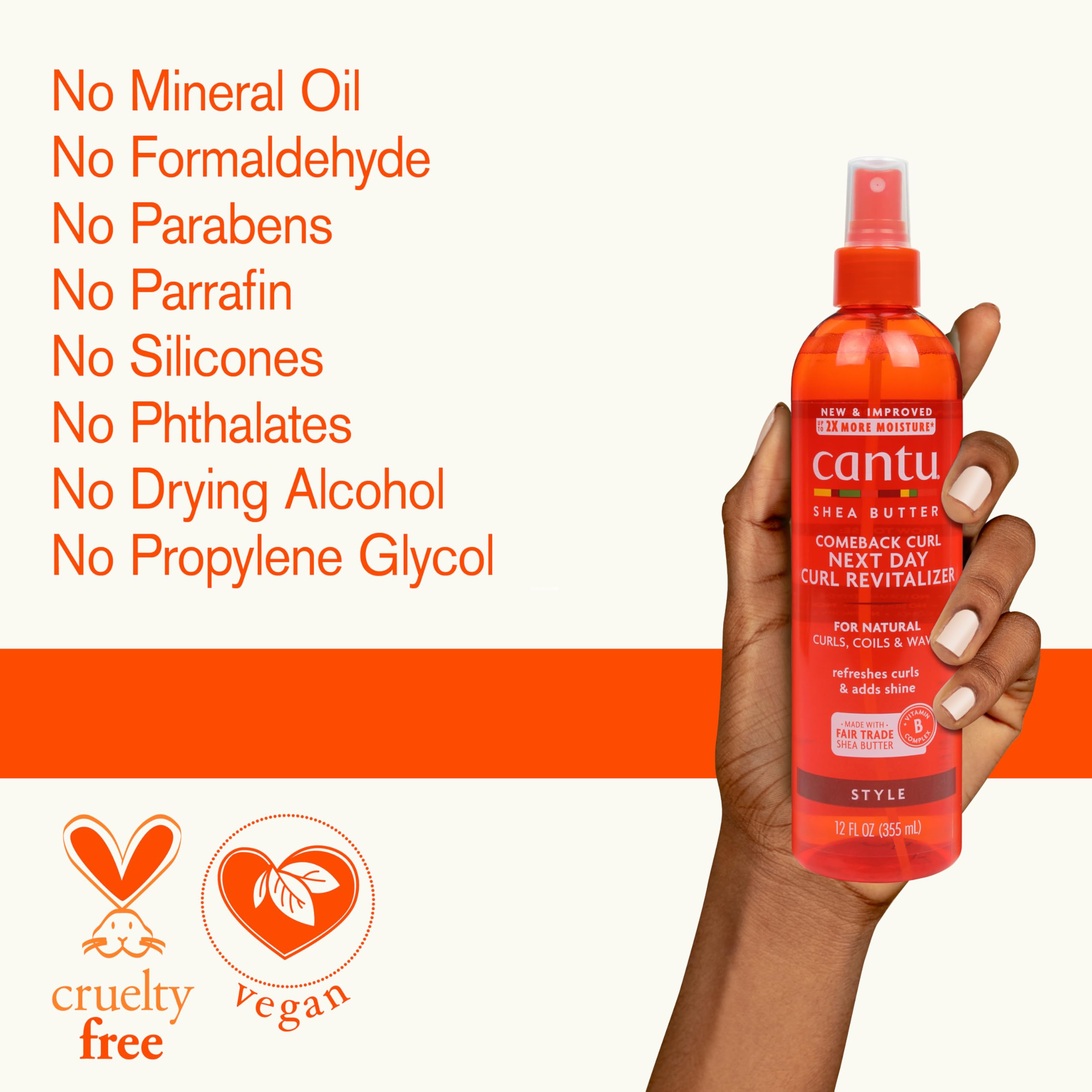 apply to dry or damp hair using spray bottle