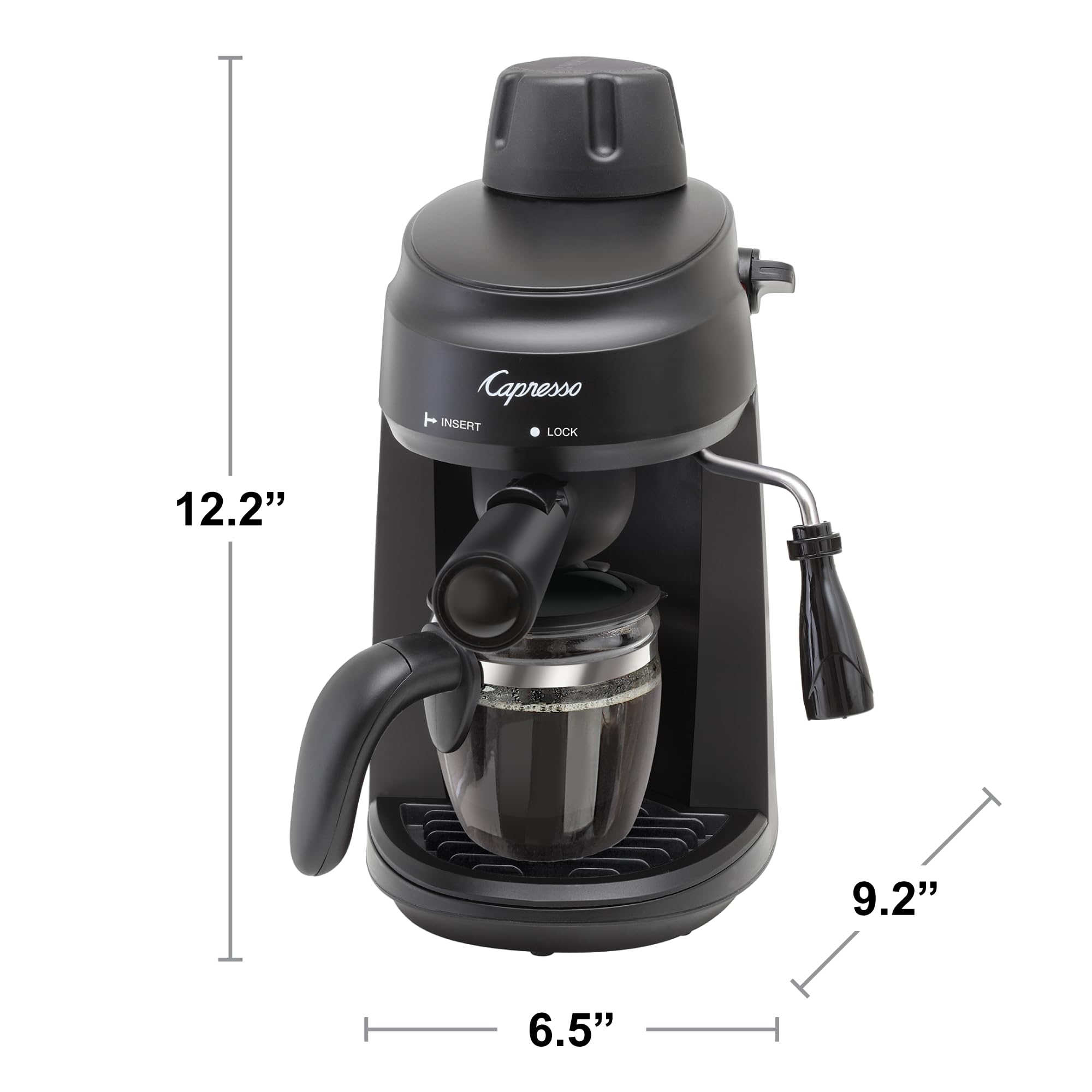 Capresso 30598 cappuccino machine black