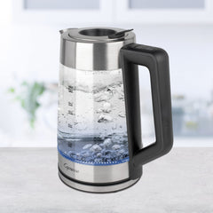 Capresso H2O Glass Select direct pour lid feature