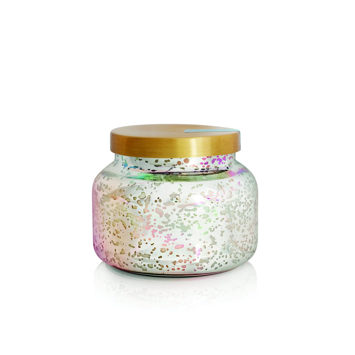 Capri Blue Mercury Iridescent Candle in decorative jar