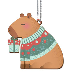 Capybara Christmas Ornament for tree decor