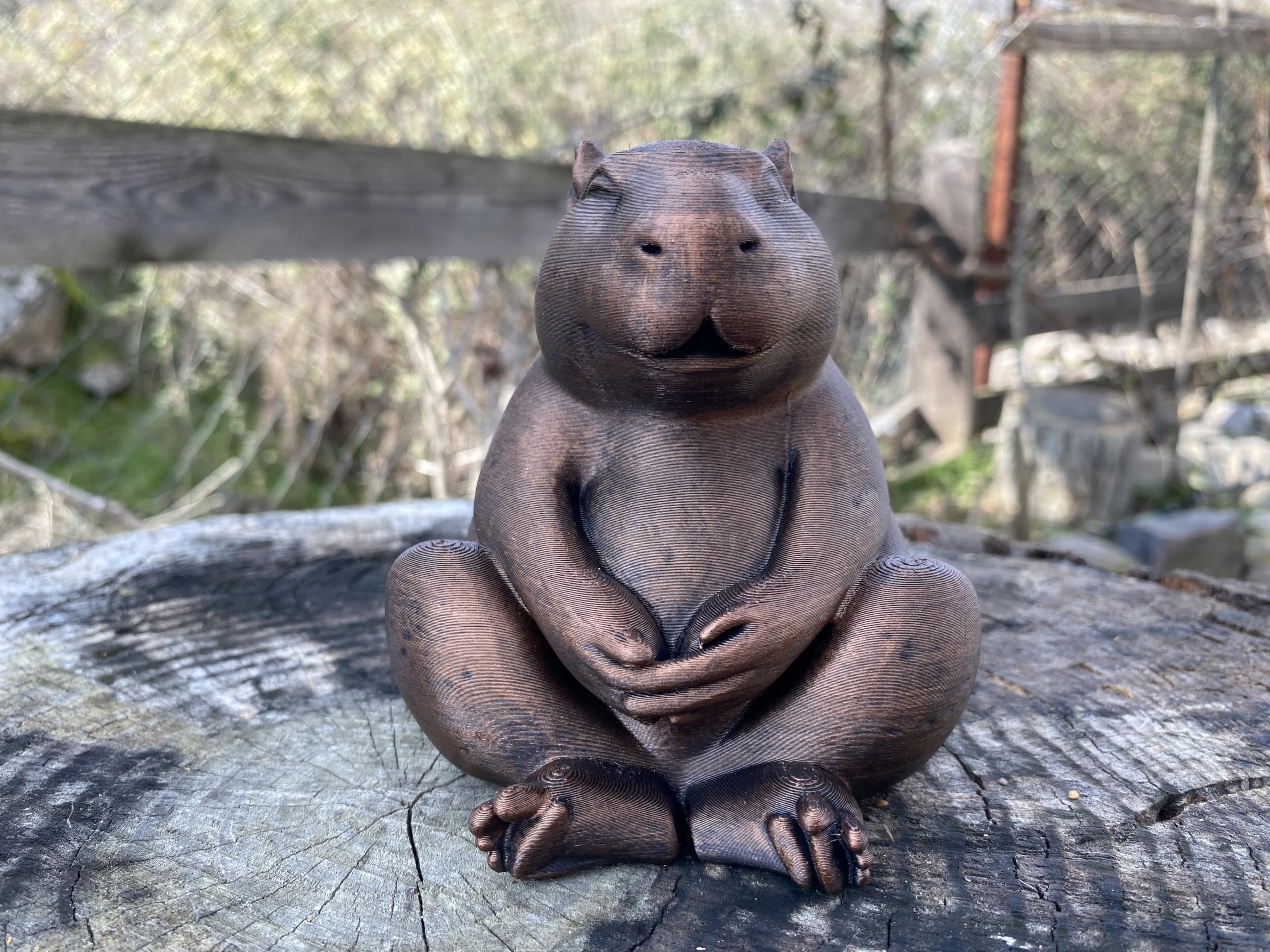 Eco-friendly PLA capybara figurine material