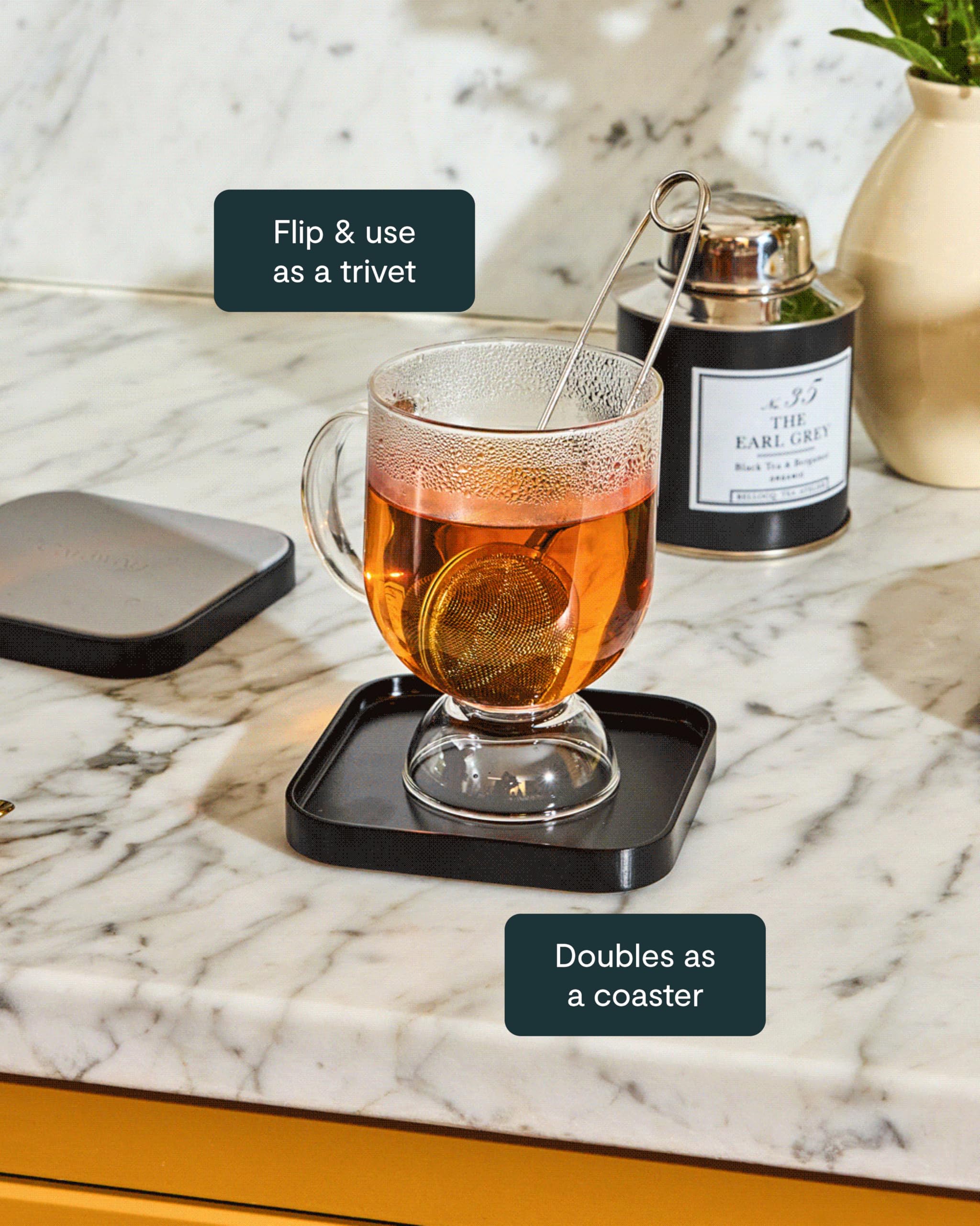 Caraway Spoon Rest set of 2 shown with multiple rests