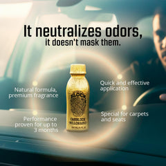 Car interior fragrance by Carblock used in cars and trucks