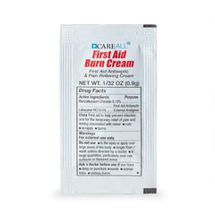 CareAll first aid burn cream 0.9g single-use packet