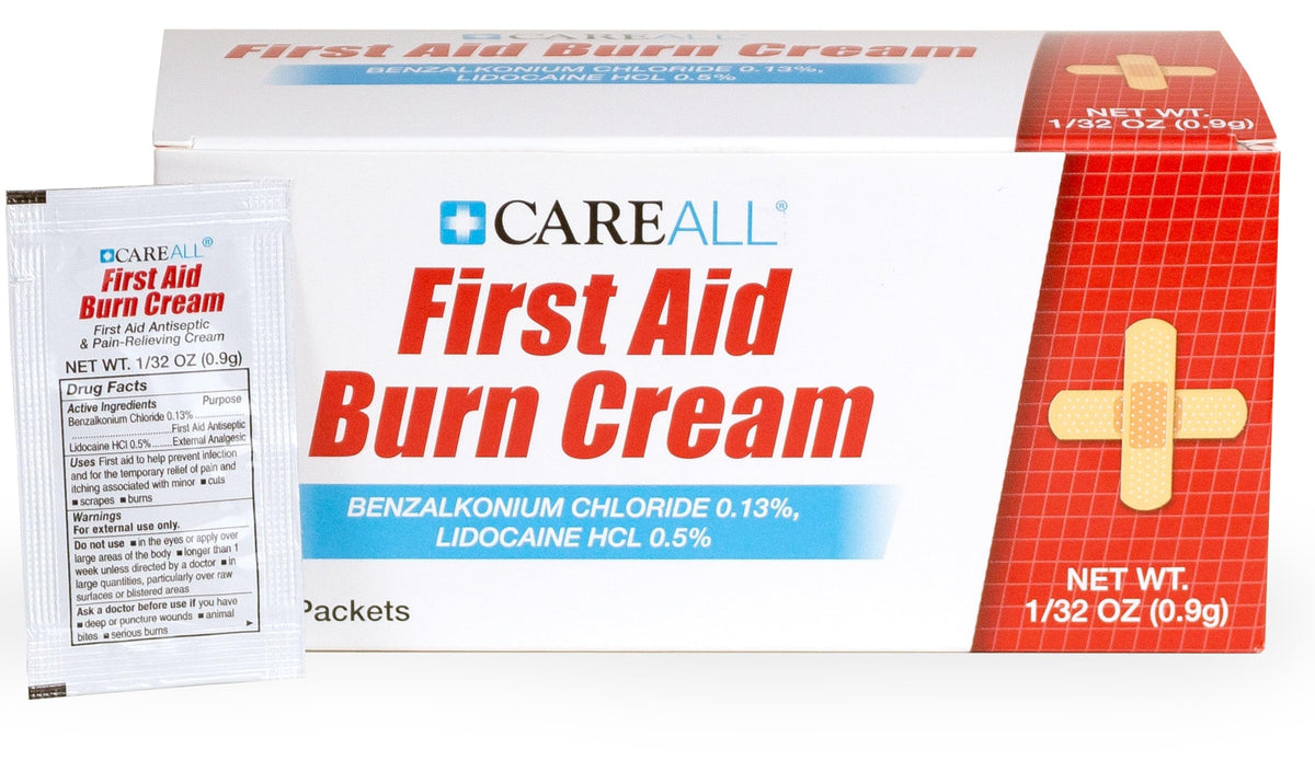 CareAll first aid burn cream 0.9g packet