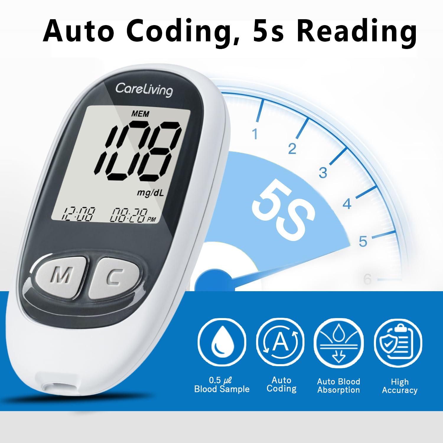 CareLiving MM1100 lancing device
